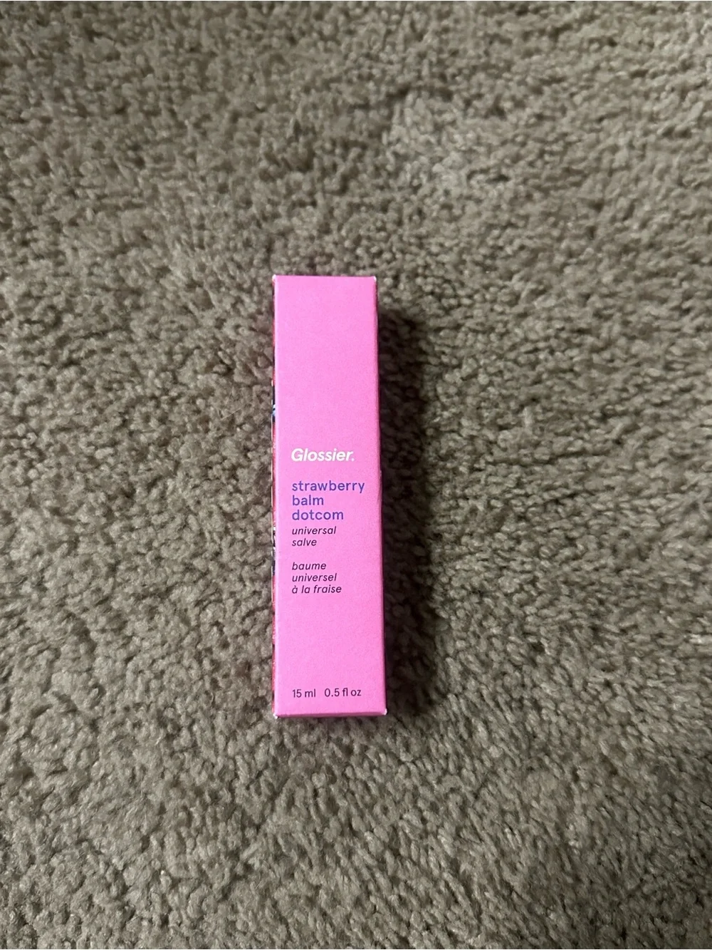 NEW Glossier Strawberry Balm Dotcom